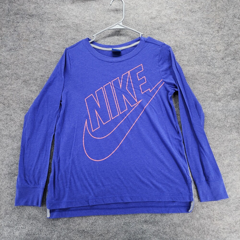 Nike Shirt Womens Small Long Sleeve Purple